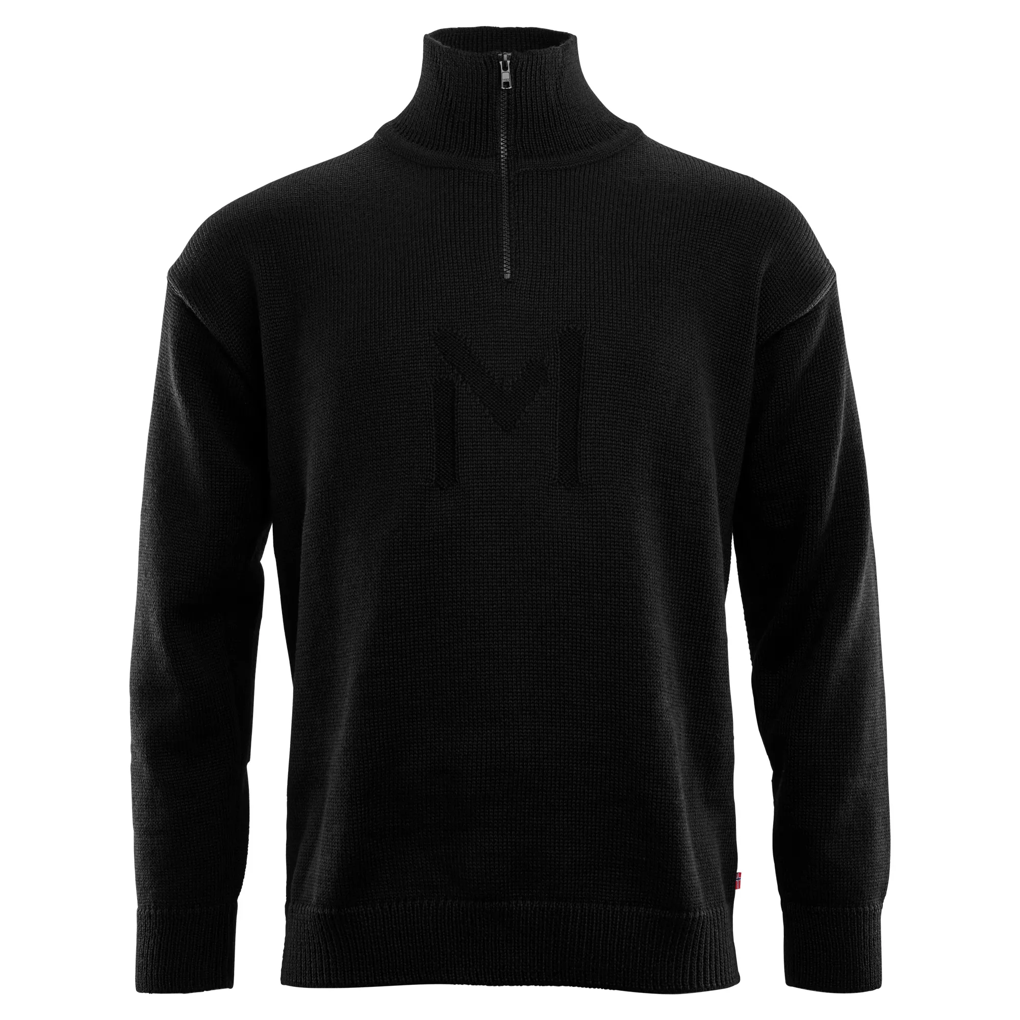 Aclima Lars Monsen Anárjohka Wool Pullover Jet Black | Buy Aclima Lars Monsen Anárjohka Wool Pullover Jet Black here | Outnorth