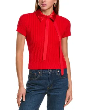 Alice   Olivia Abbott Wool Pullover