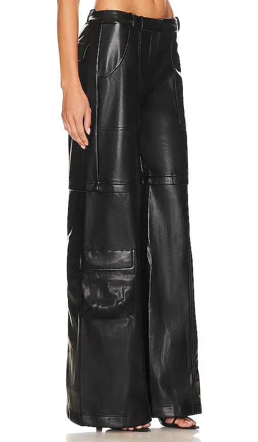 Amanda Uprichard Lucas Pants in Black