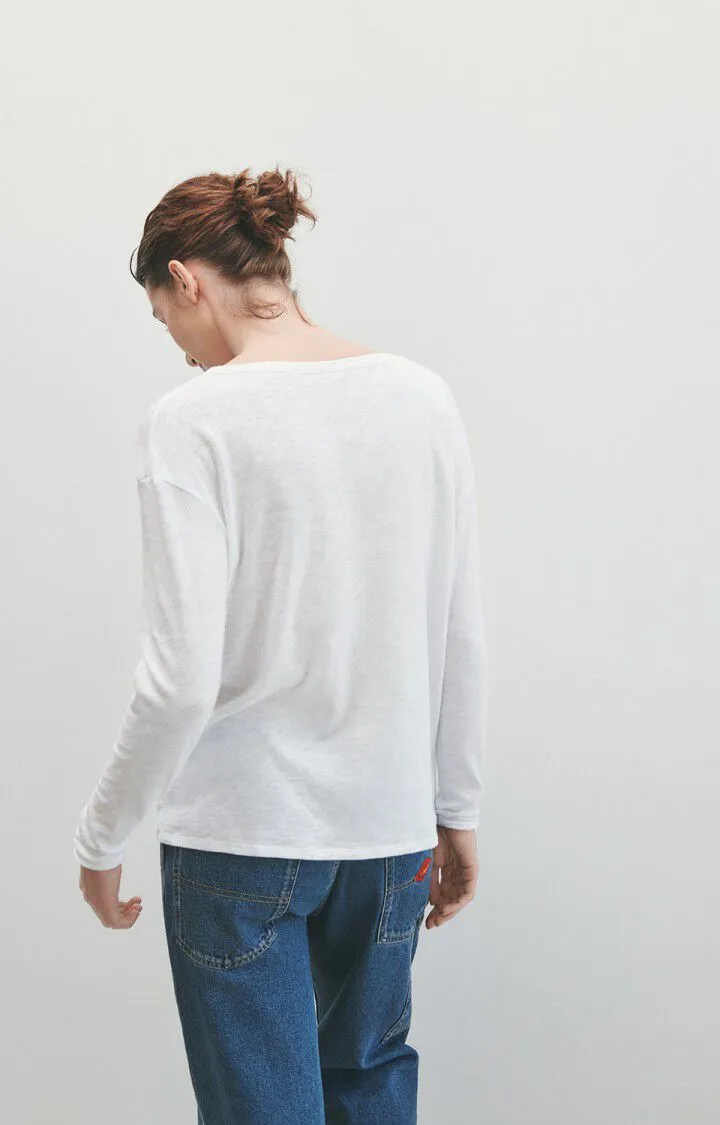 White American Vintage Sonoma Long Sleeve Henley Tee