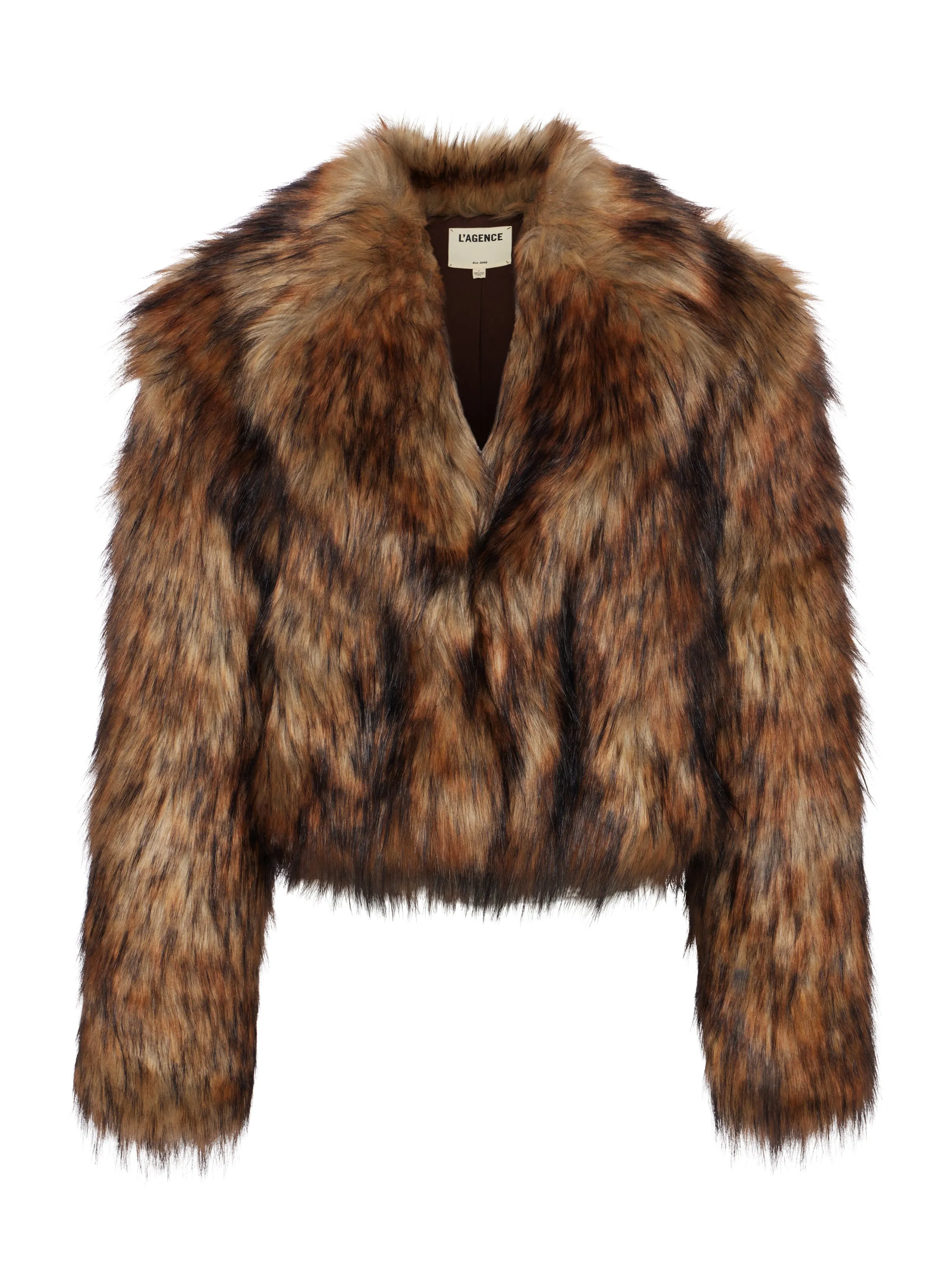 Sure! Here’s an optimized title for the product:

Luxurious Aura Faux Fur Coat for Women - Stylish Longline Jacket with Plush Comfort and Elegant Design

Feel free to adjust any specifics based on your target audience or brand style!