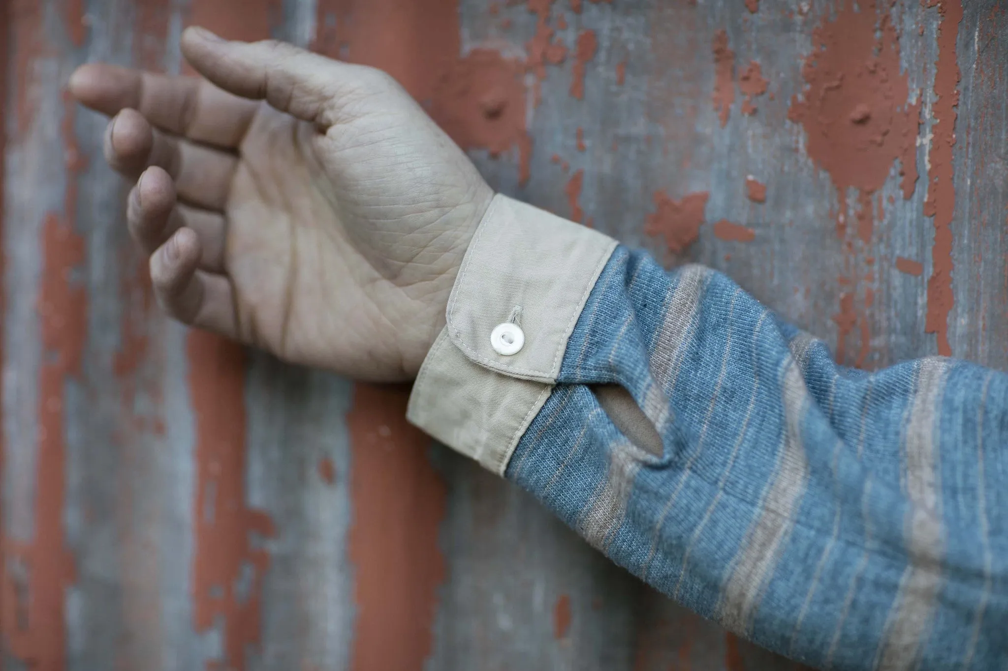 Battle Mountain Miner's Henley Shirt