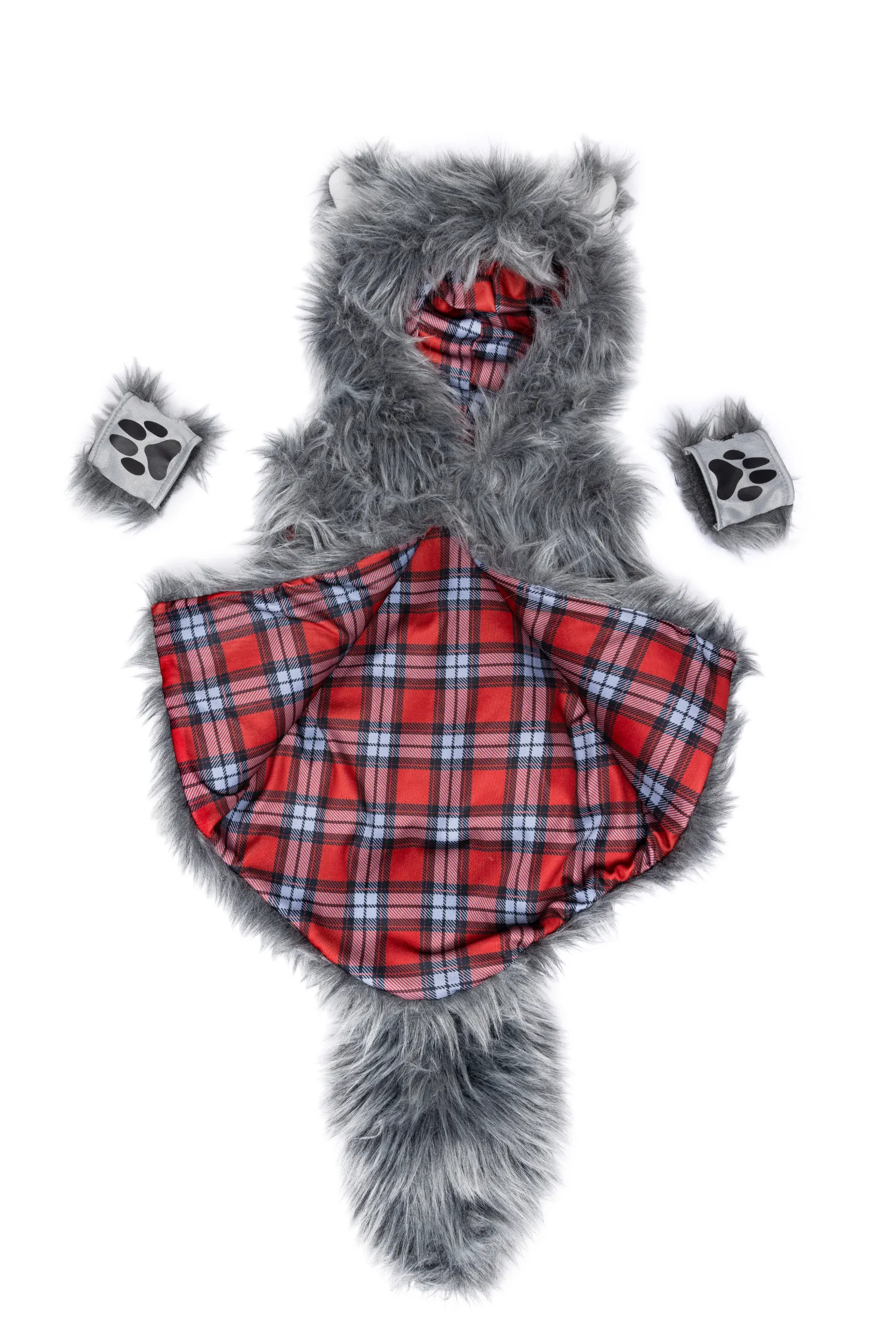 Big Bad Wolf Vest with Gloves Size 5-6