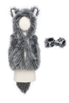 Big Bad Wolf Vest with Gloves Size 5-6