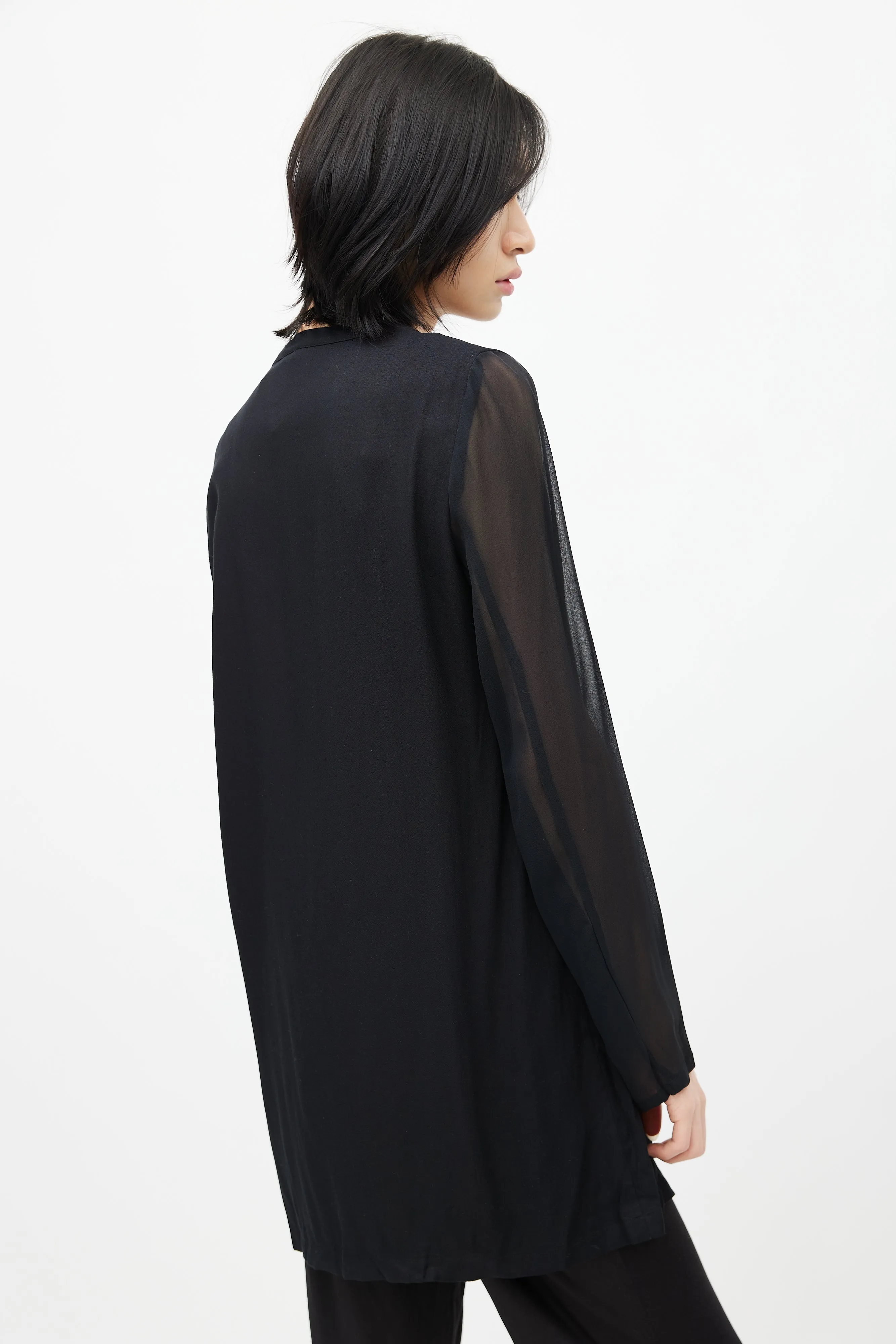 Black Long Sleeve Tunic