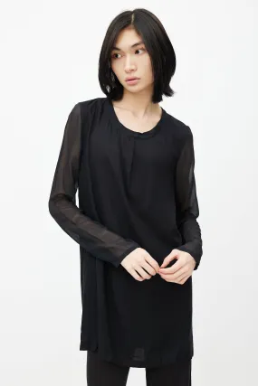 Black Long Sleeve Tunic