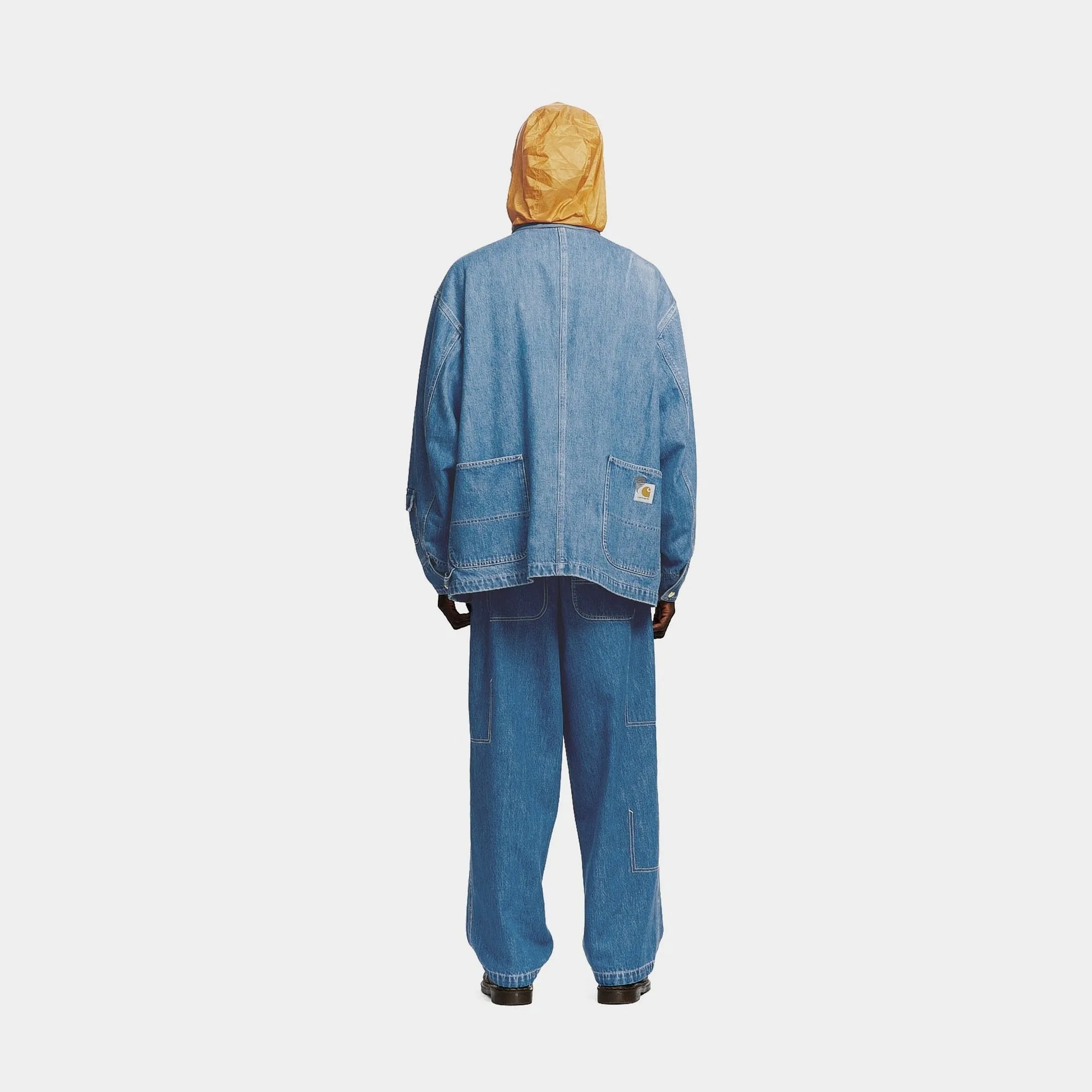 Carhartt WIP x INVINCIBLE Denim Chore Coat Max | Blue (stone washed)