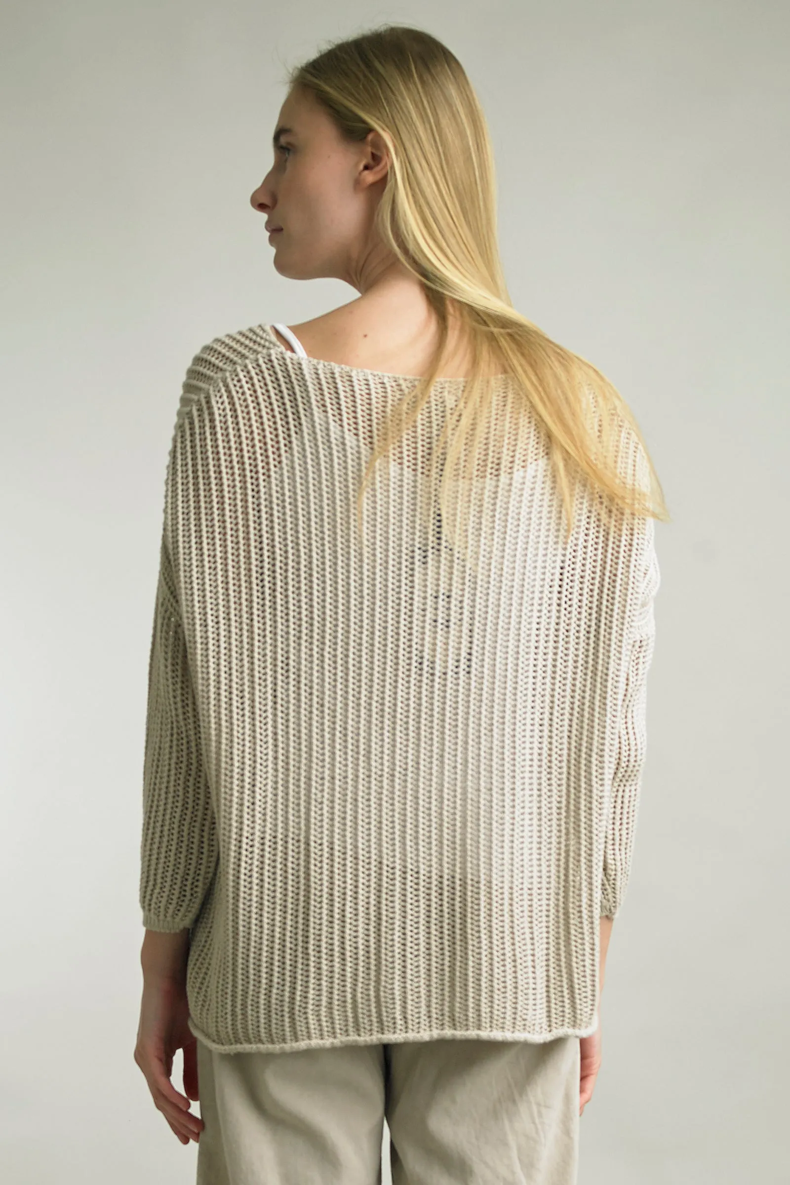 Crochet Knit Star Top