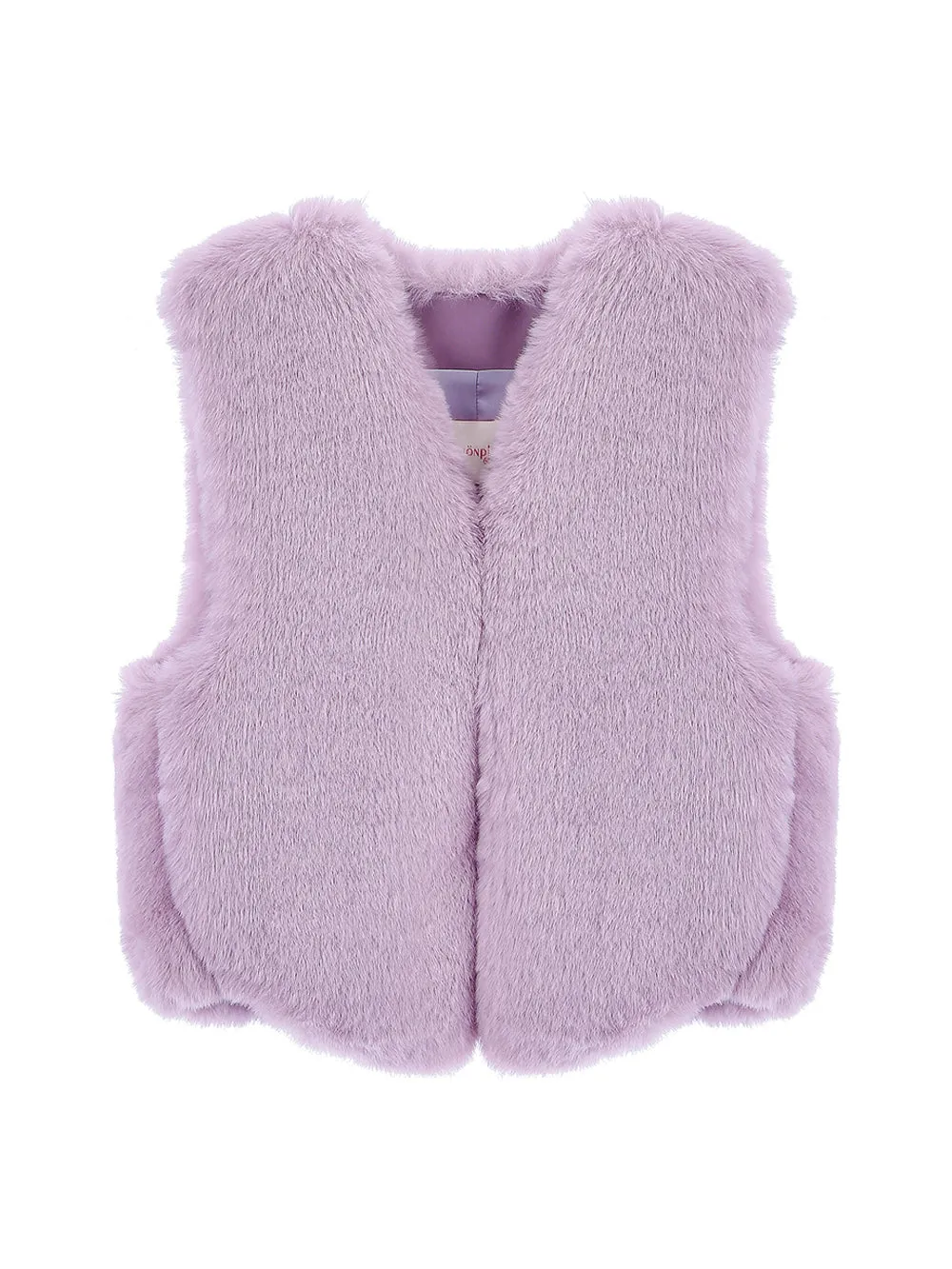 FAUX FUR MINI VEST
