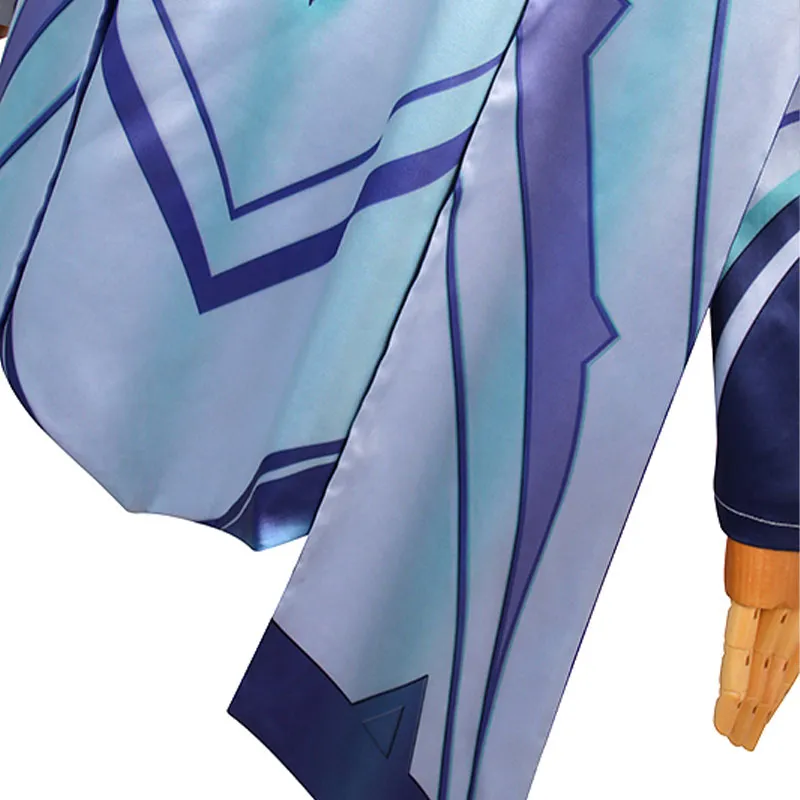 Game League Of Legends LOL Crystal Rose Akshan Cosplay Costume Halloween Costume