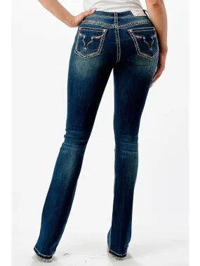 Grace in LA Bullhead Easy Bootcut Jeans 36