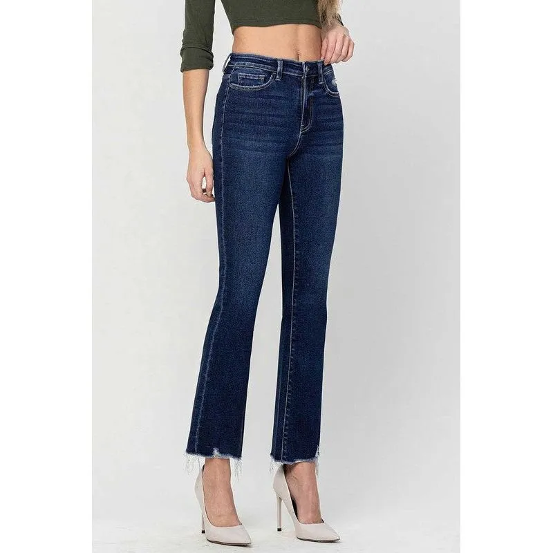 High Rise Ankle Bootcut