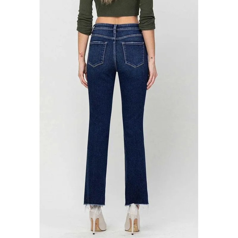 High Rise Ankle Bootcut