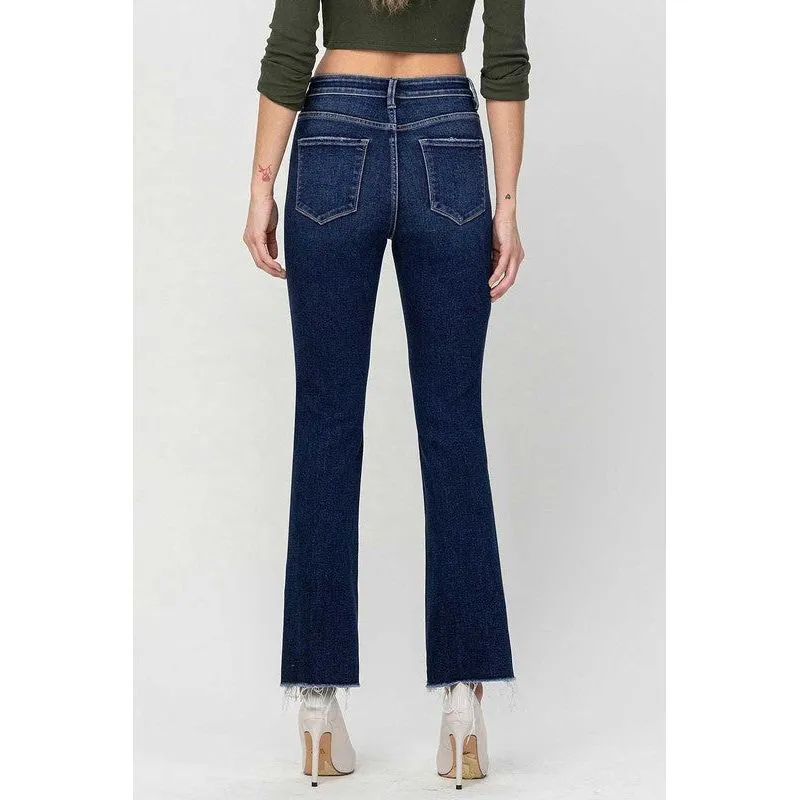 High Rise Ankle Bootcut