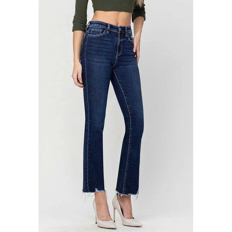 High Rise Ankle Bootcut