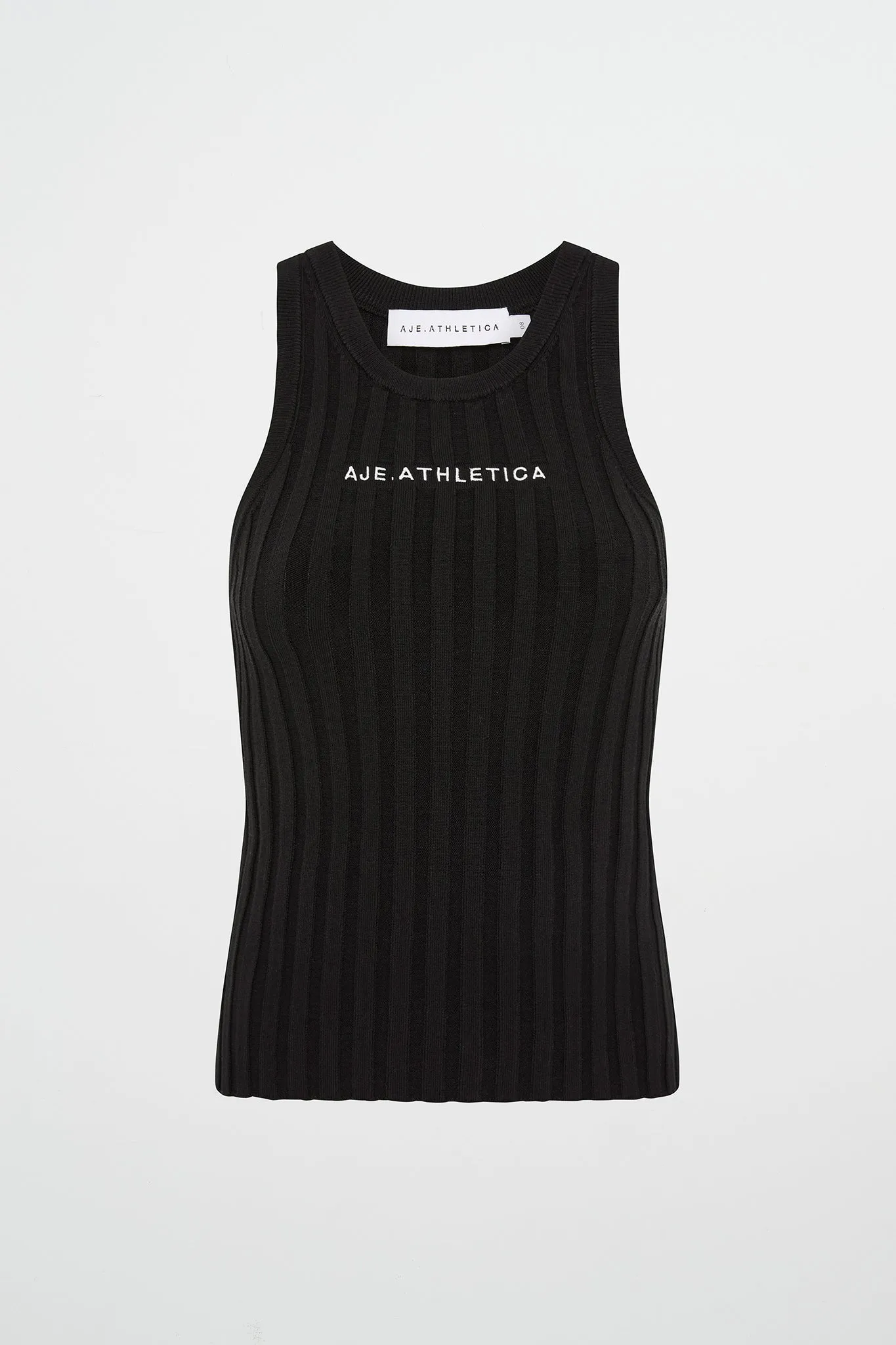 Hydra Logo Knit Ribbed Top