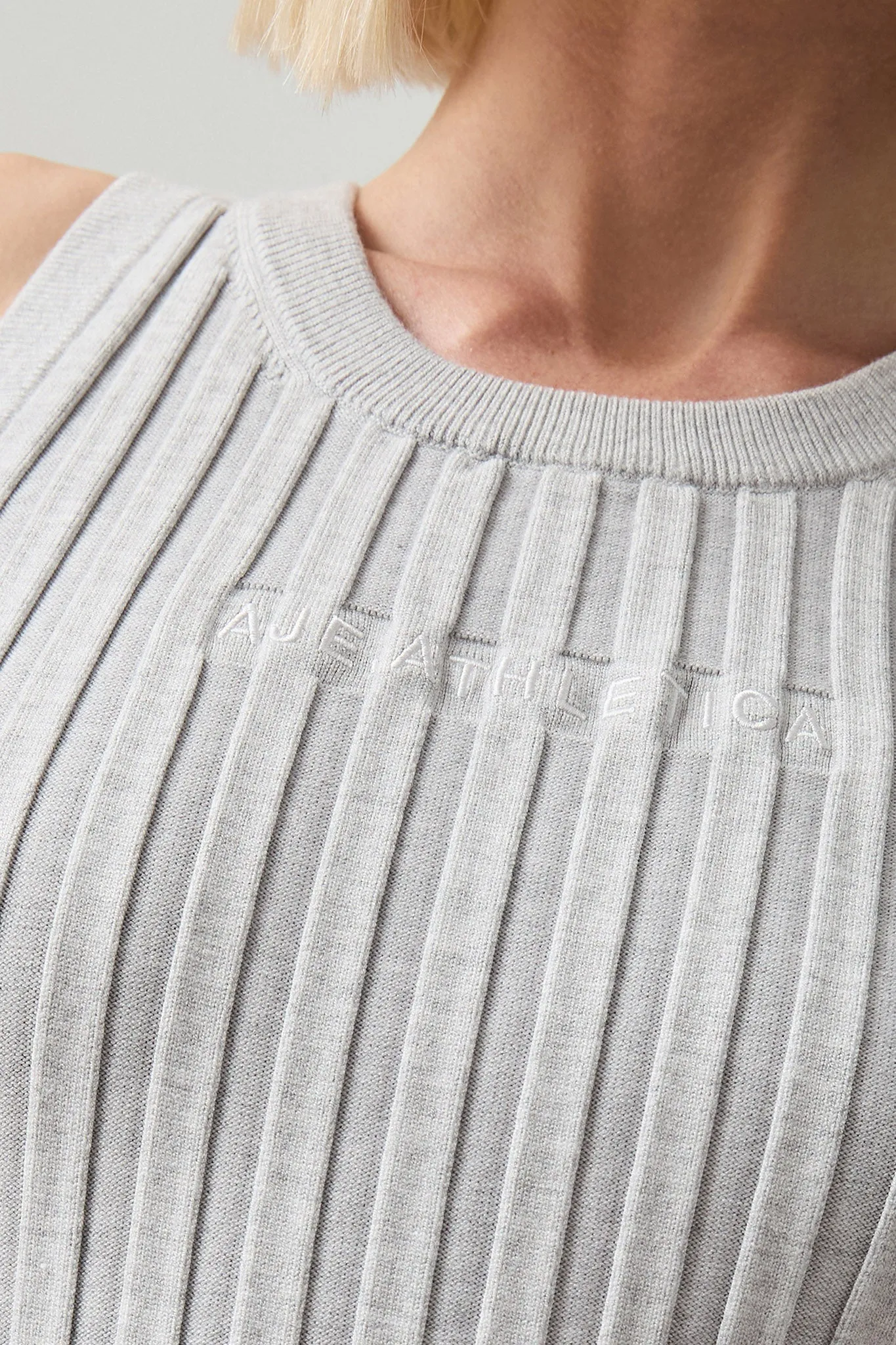 Hydra Logo Knit Ribbed Top