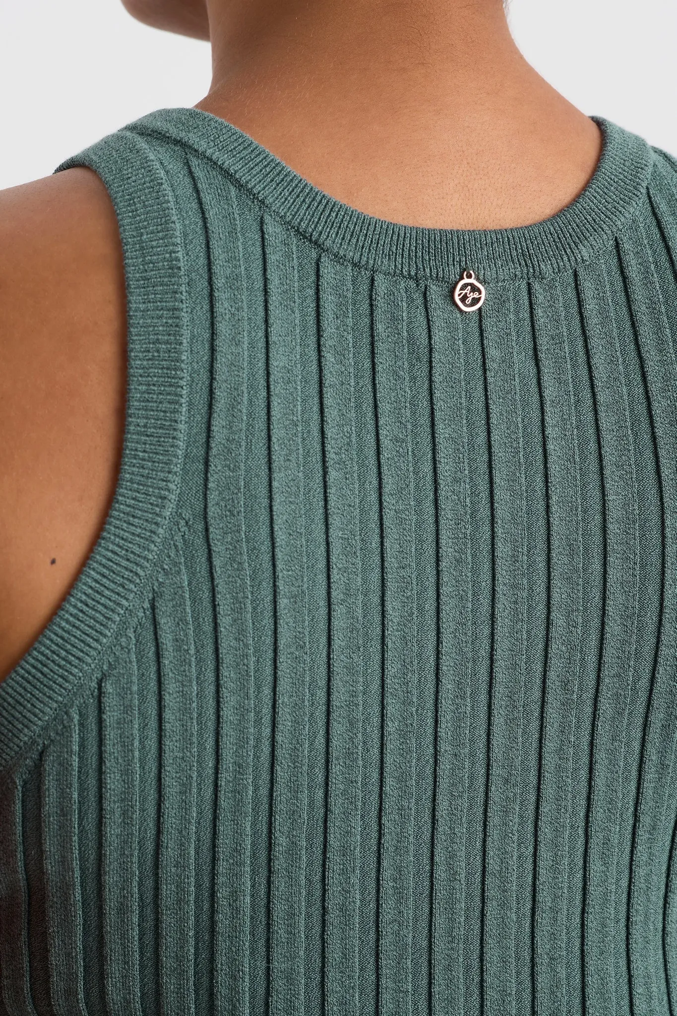 Hydra Racer Knit Ribbed Top