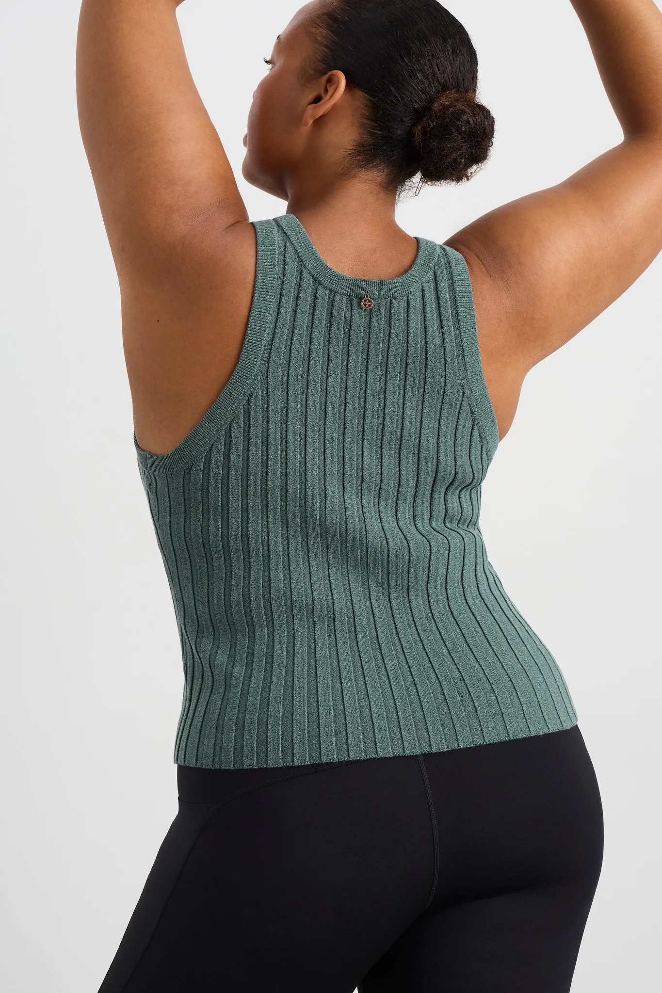 Hydra Racer Knit Ribbed Top