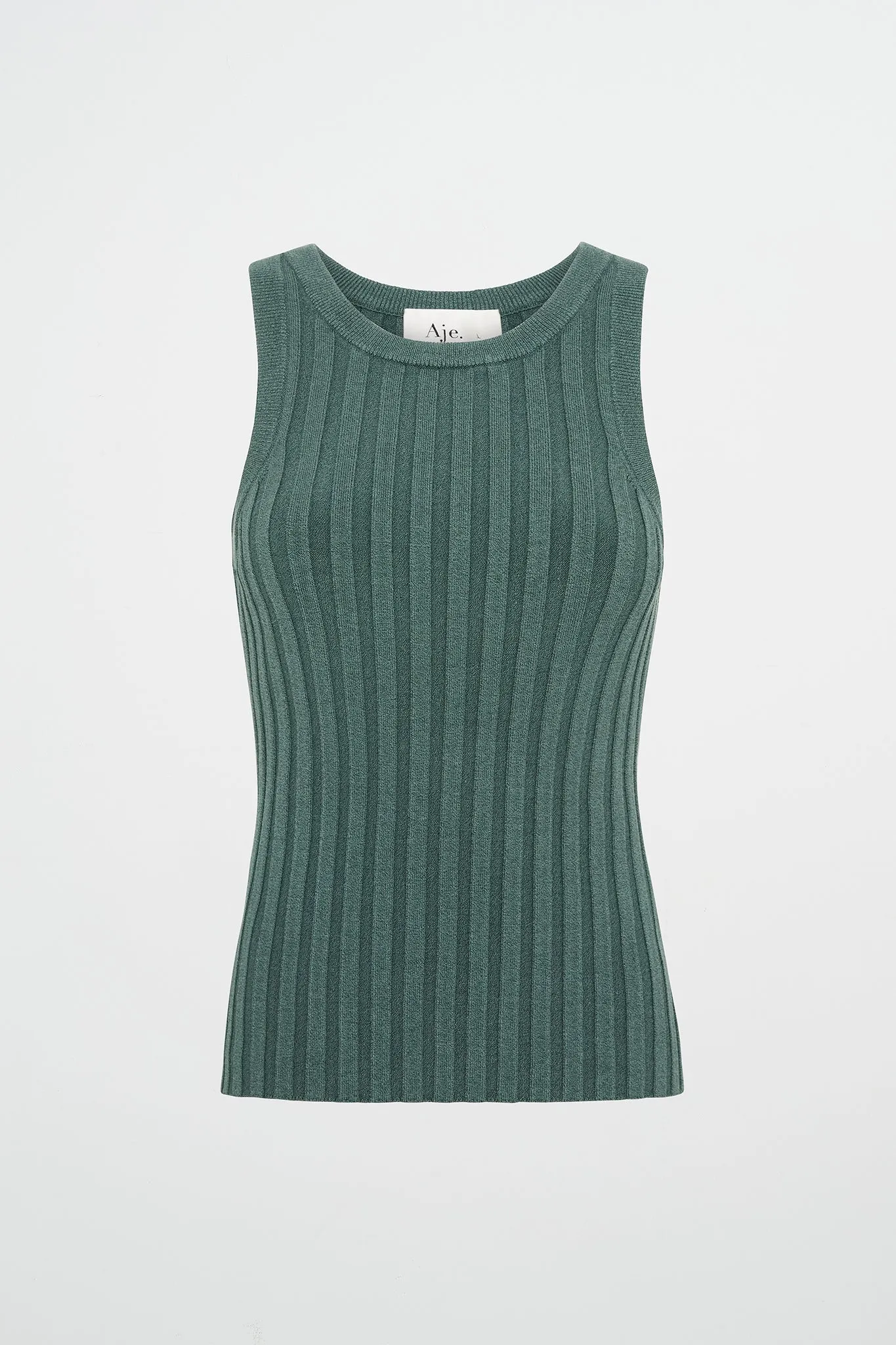 Hydra Racer Knit Ribbed Top