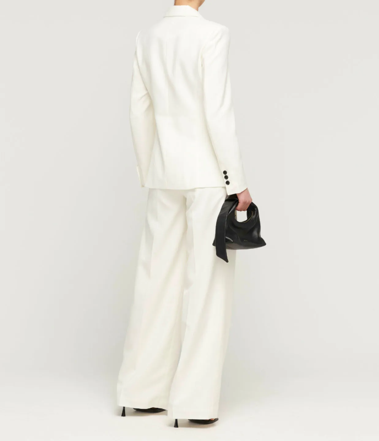 Josie Wide Leg Pants in Snow
