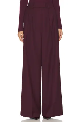 LOU TROUSER - BORDEAUX