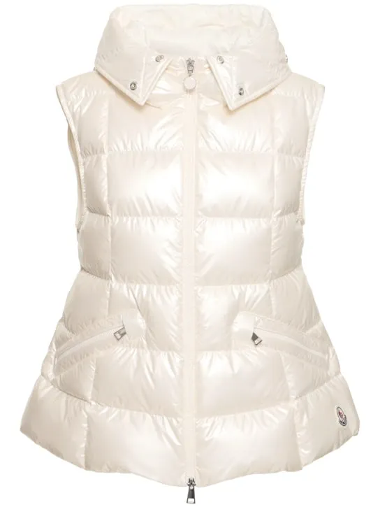 Moncler   Anse laminated nylon down vest 
