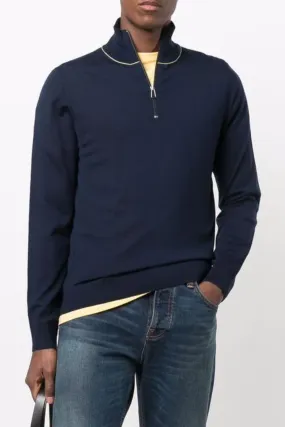 PAUL SMITH ZIP PULLOVER - F21190