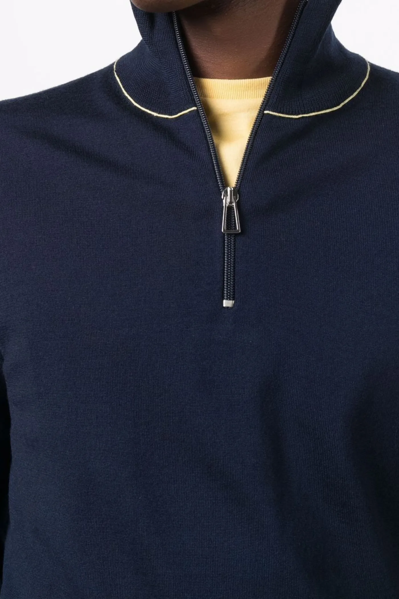 PAUL SMITH ZIP PULLOVER - F21190