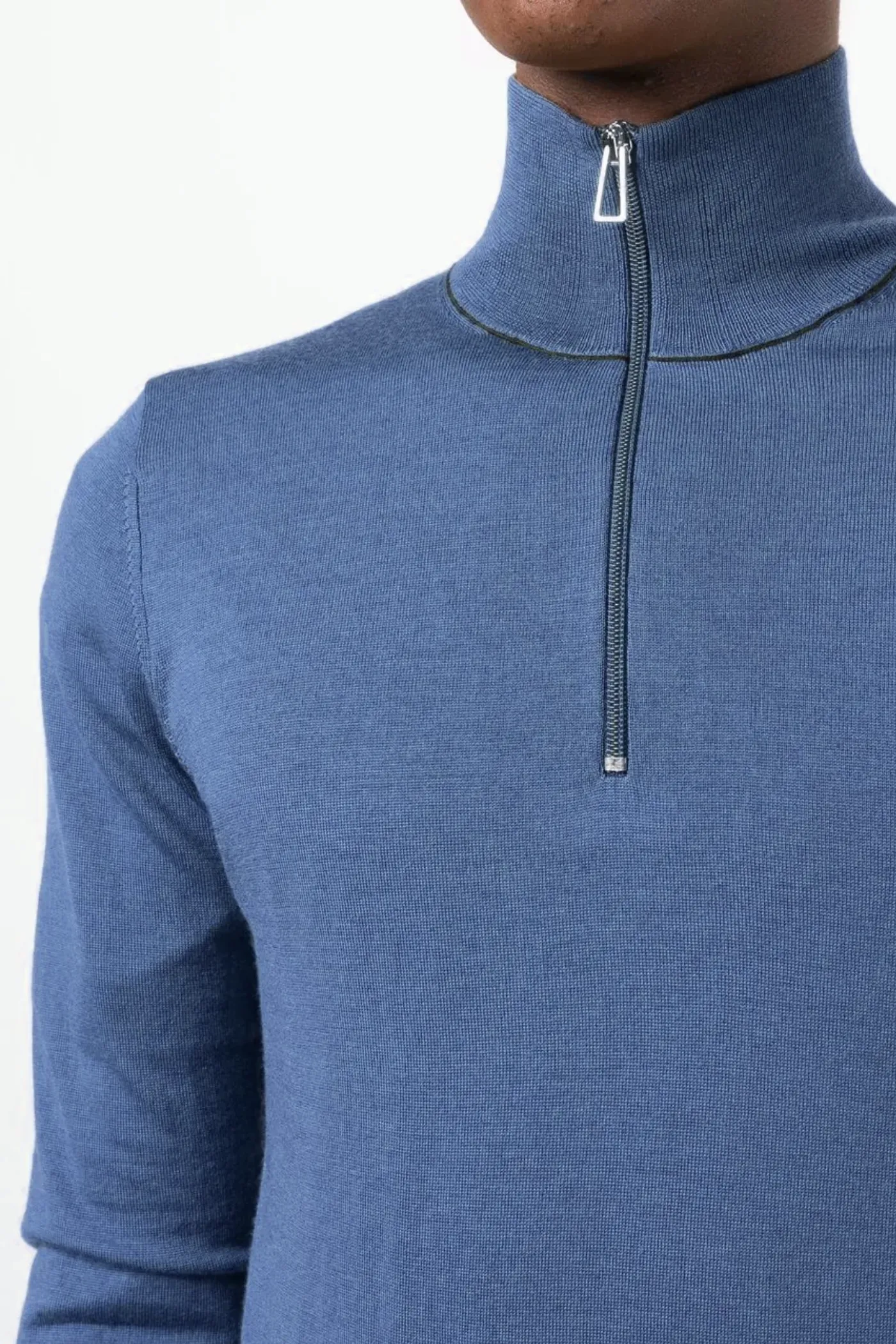 PAUL SMITH ZIP PULLOVER - F21190