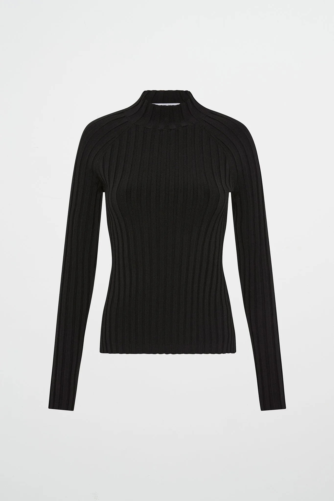 Ribbed Raglan Ls Top 460