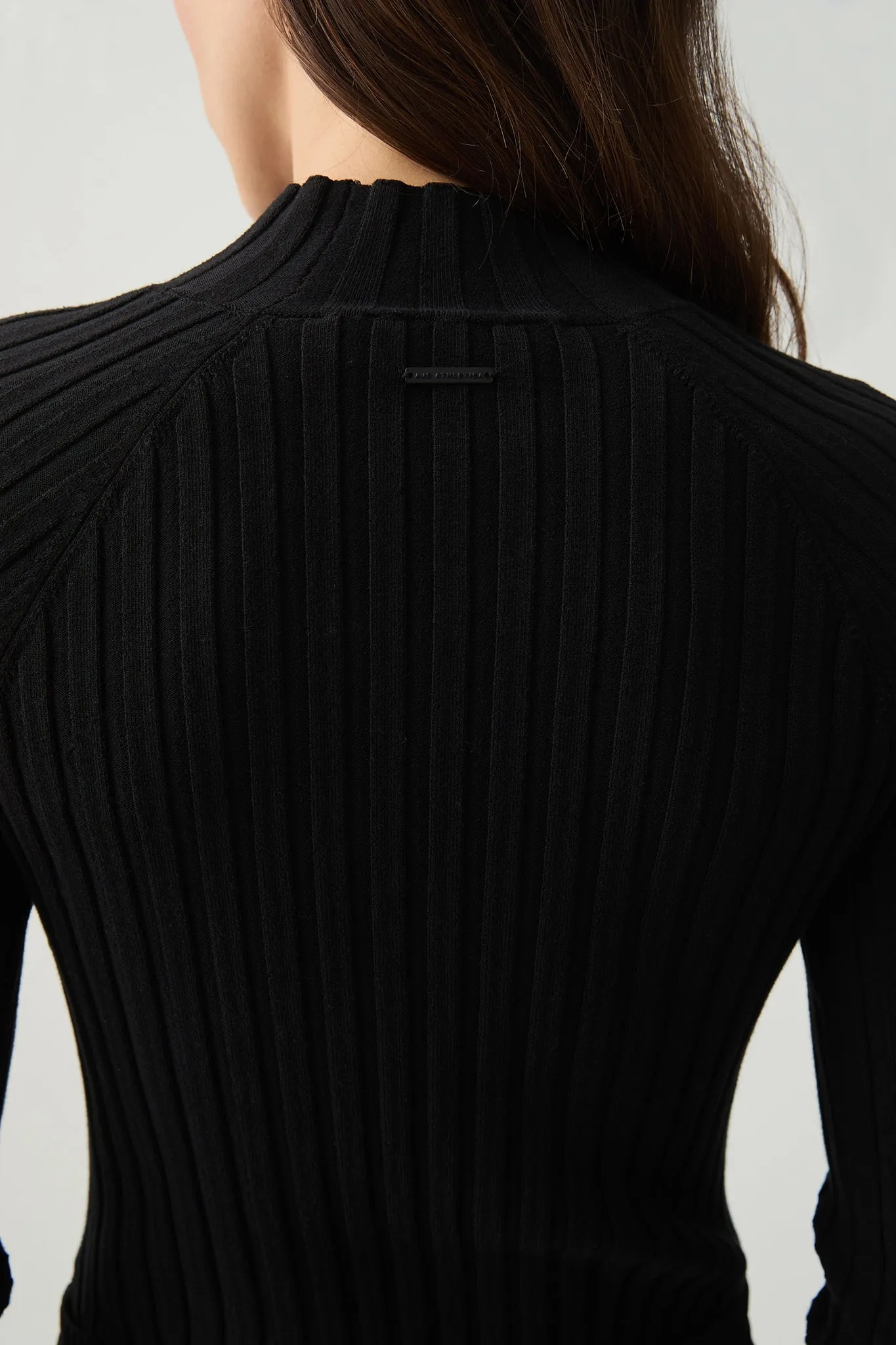 Ribbed Raglan Ls Top 460