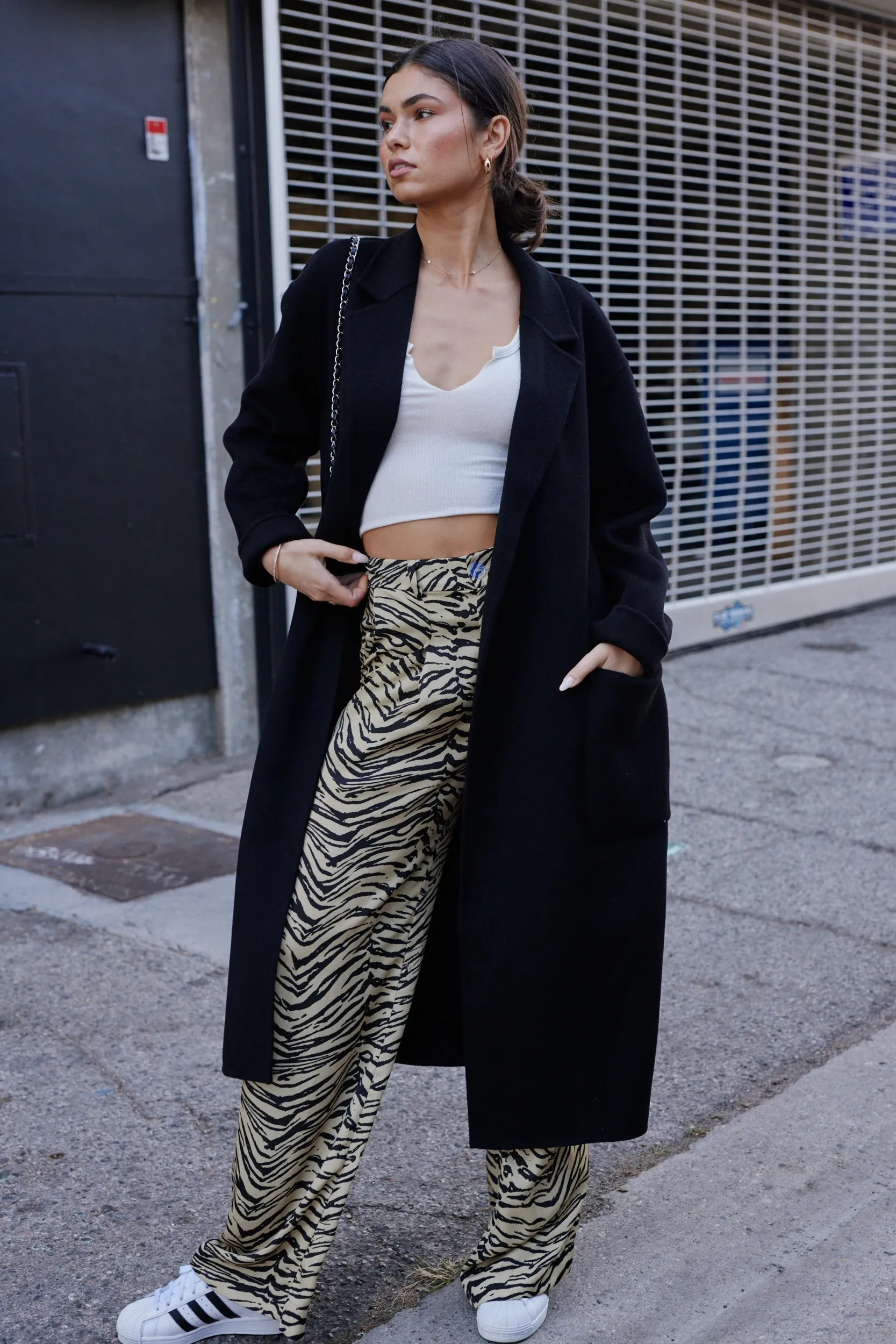 Ryder Coat in Black