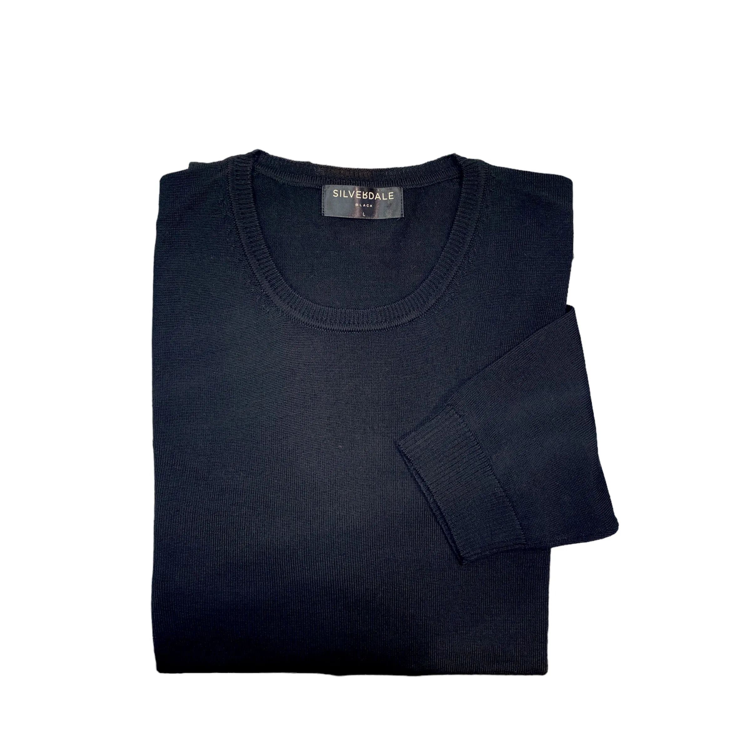 Silverdale - Fine Merino Crew Neck Pullover - Four Colours