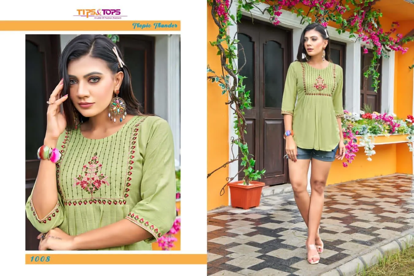 TIPS & TOPS  PULPY VOL-9 KURTI