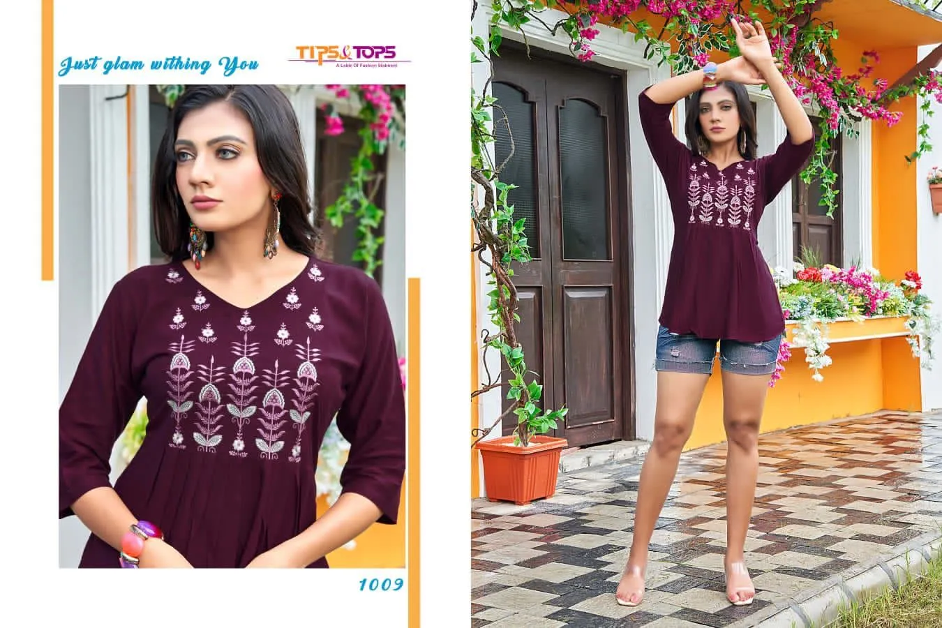 TIPS & TOPS  PULPY VOL-9 KURTI