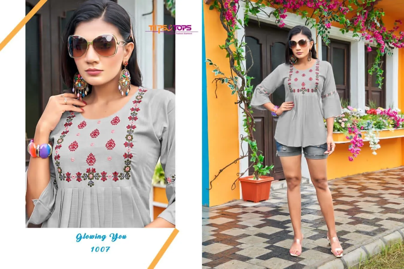 TIPS & TOPS  PULPY VOL-9 KURTI