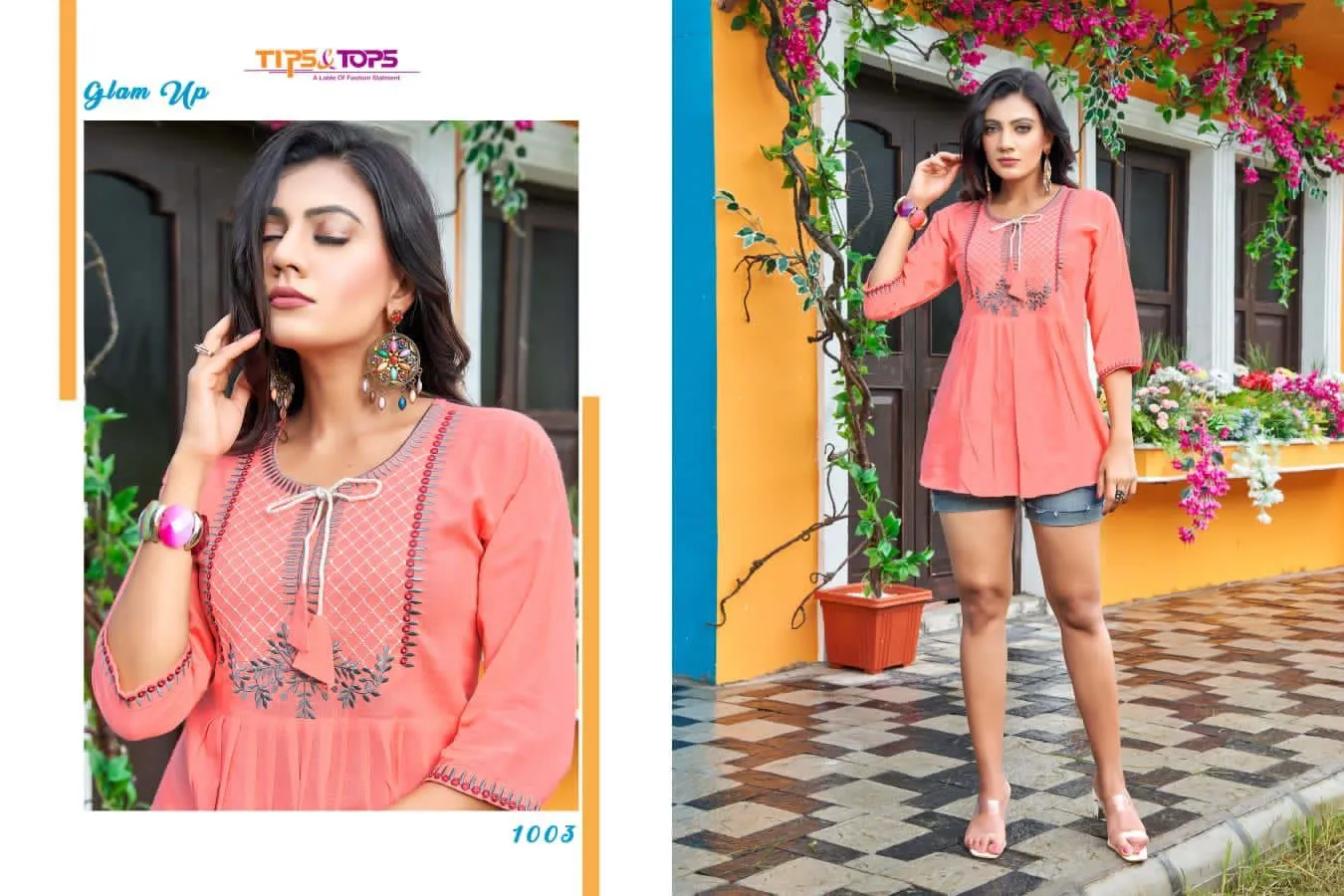 TIPS & TOPS  PULPY VOL-9 KURTI