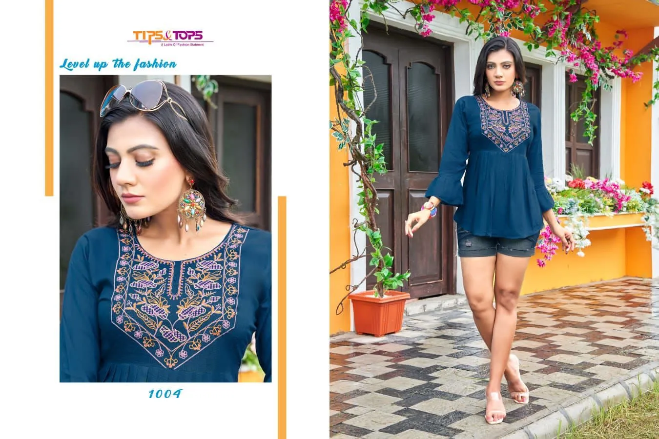 TIPS & TOPS  PULPY VOL-9 KURTI