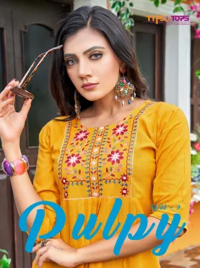 TIPS & TOPS  PULPY VOL-9 KURTI