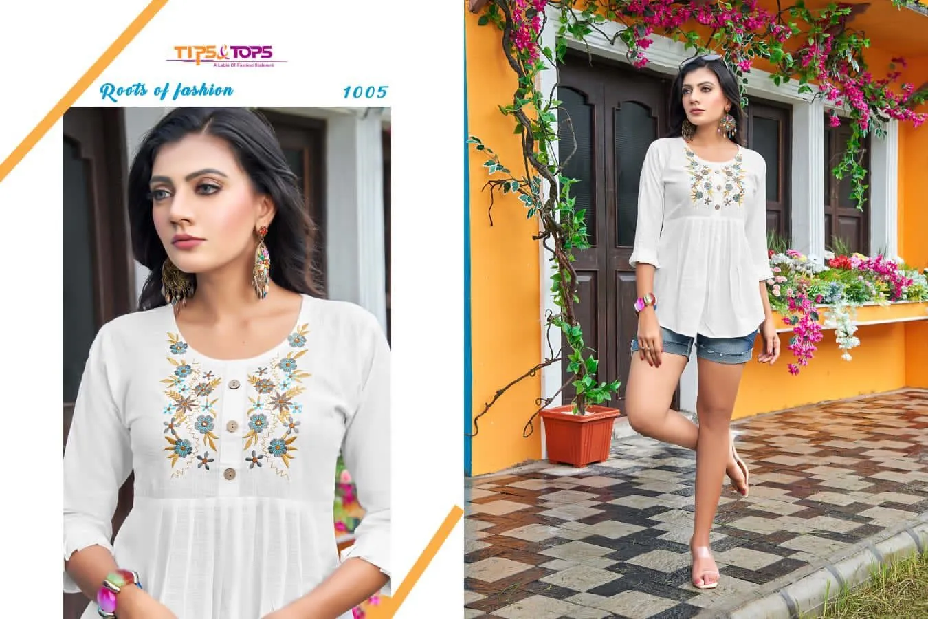 TIPS & TOPS  PULPY VOL-9 KURTI