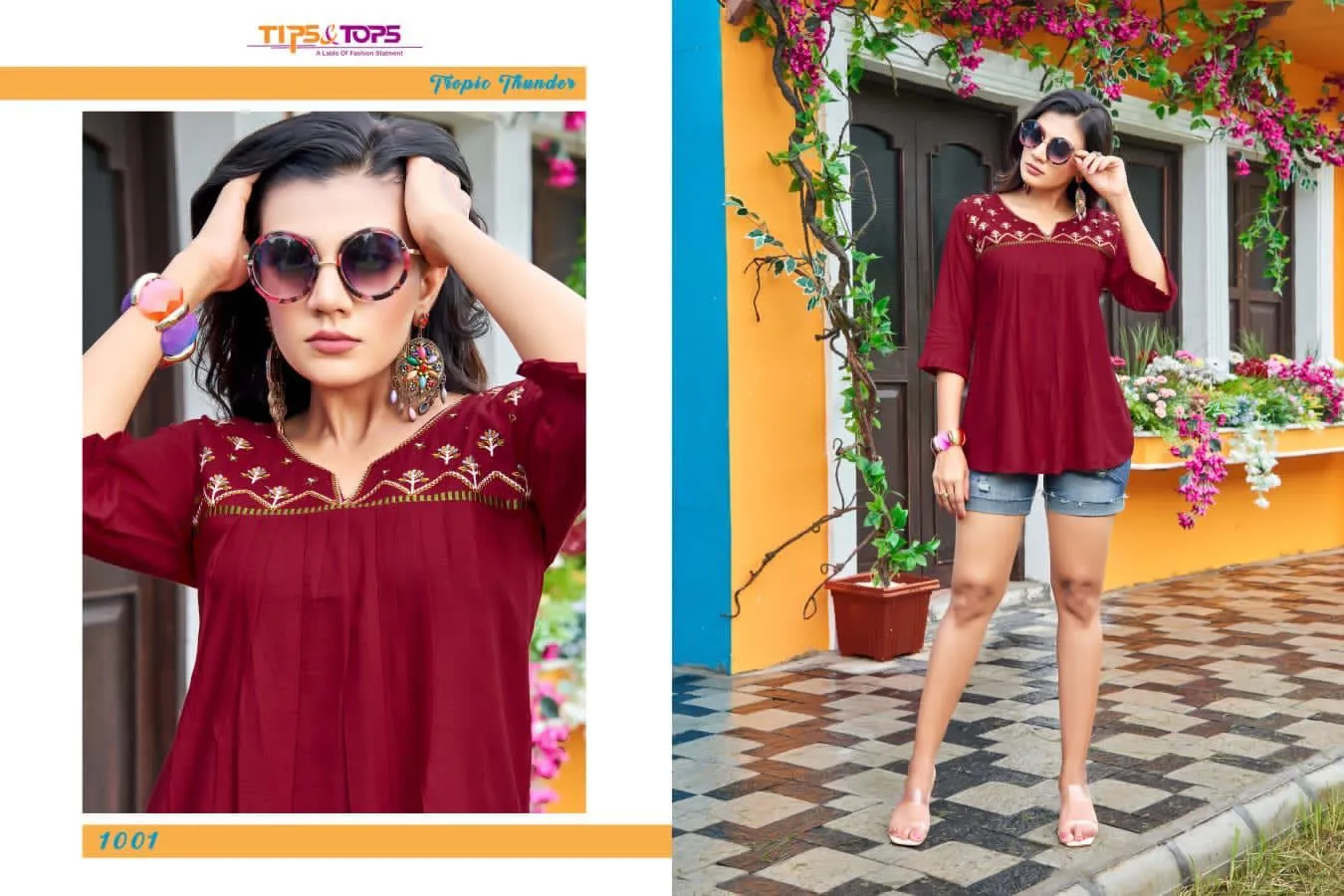 TIPS & TOPS  PULPY VOL-9 KURTI