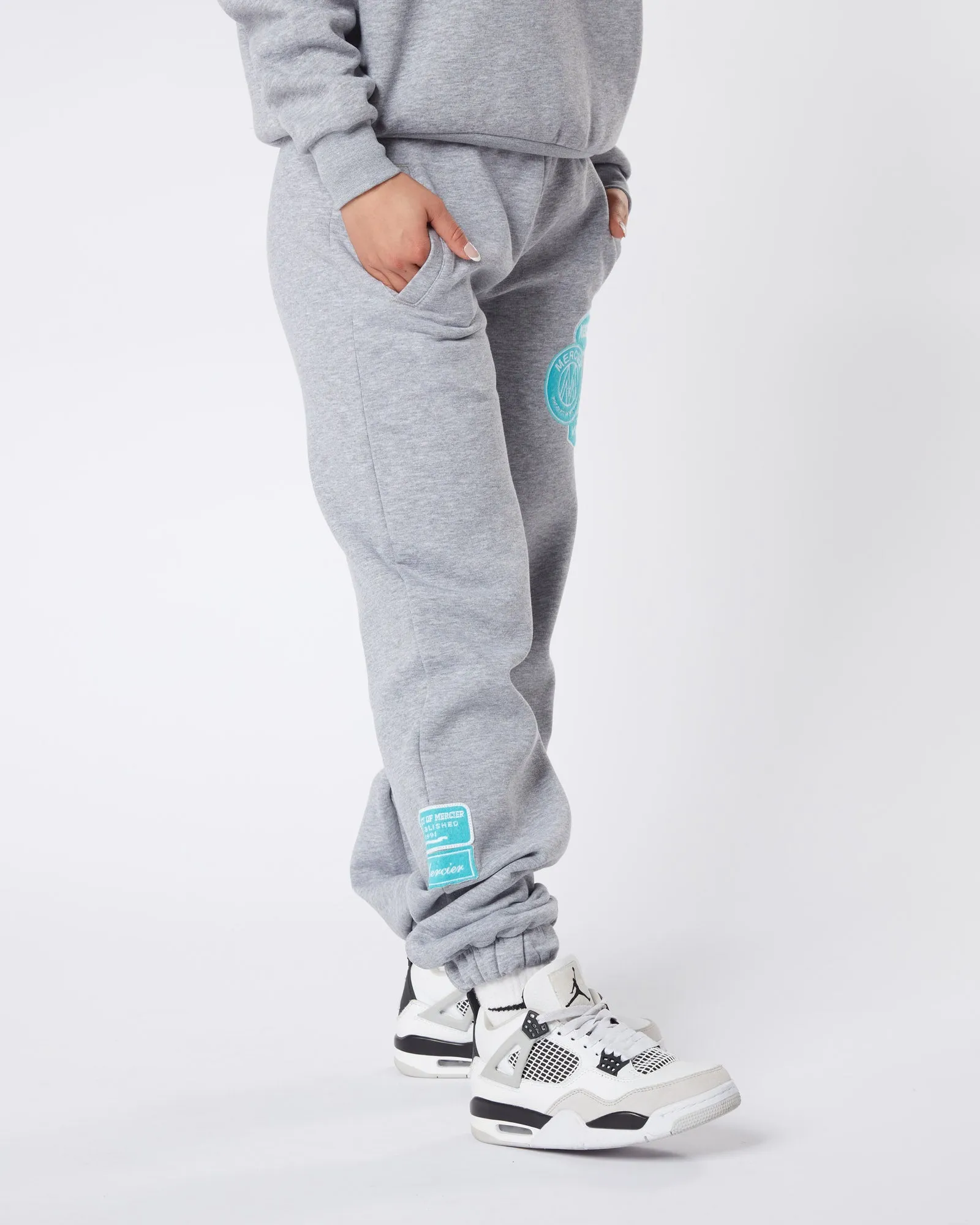 Womens Grey Marl Tiffany OG Joggers
