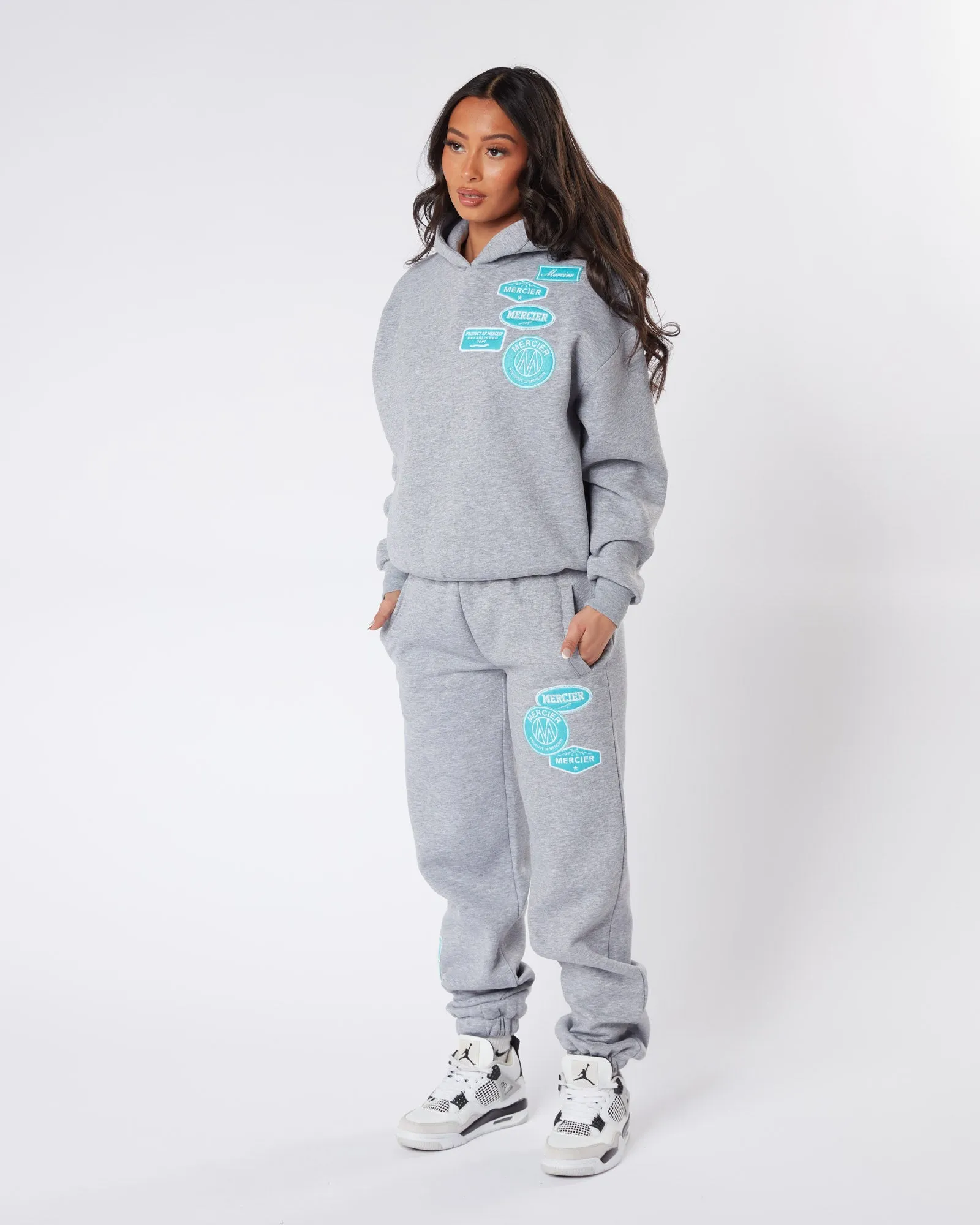 Womens Grey Marl Tiffany OG Joggers